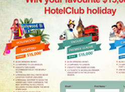 Win a $15,000 Holiday - Pick 1 of 3 options