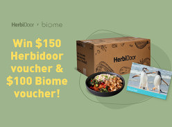 Win a $150 Herbidoor Voucher & a $100 Biome Voucher