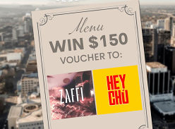 Win a $150 Voucher to Zaffi Sydney & to Hey Chu