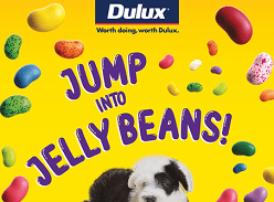 Win a 15L Tin of Dulux Weathershield or Wash & Wear Paint and a Tin of Jelly Beans