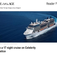 Win a 17 night cruise on Celebrity Solstice!