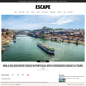 Win a $19,000 River Cruise in Portugal