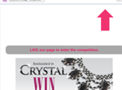 Win a 1950's vintage crystal necklace worth $300!