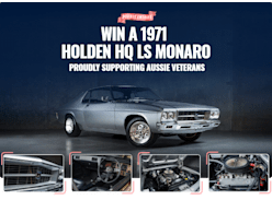 Win a 1971 Holden HQ LS Monaro