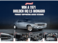 Win a 1971 Holden HQ LS Monaro