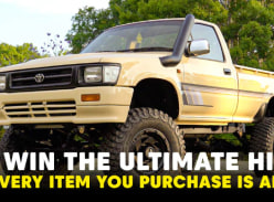 Win a 1992 LN106 Toyota Hilux 2.8L Diesel