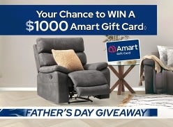 Win a $1K Amart Furniture Gift Card