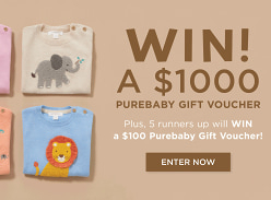 Win a $1k Purebaby Gift Voucher