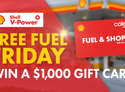 Win a $1k Shell Coles Express Gift Card