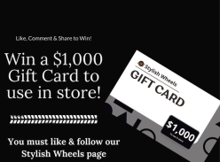 Win a $1k Stylist Wheels Voucher & Hoodie