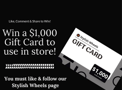Win a $1k Stylist Wheels Voucher & Hoodie