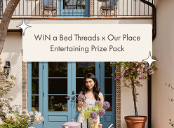 Win a $1K to spend at Bed Threads & Our Place