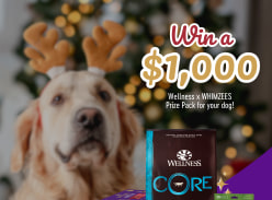 Win a $1K Wellness Pet Pack for Dogs