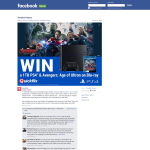 Win a 1TB PS4 & 'Avengers: Age of Ultron' on blu-ray!
