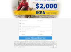Win a $2,000 IKEA Gift Card