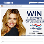 Win a $2,000 shopping spree & styling session with Cheyenne's stylist!