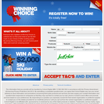Win a $2,000 Ski Holiday
