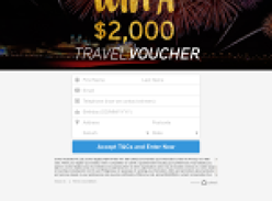 Win a $2,000 Travel Voucher