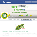 Win a $2,000 Woolworths voucher + weekly vouchers to be won! - Valley Park Farm