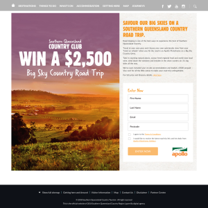 Win a $2,500 Big Sky Country Road Trip