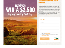 Win a $2,500 Big Sky Country Road Trip