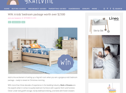 Win a $2,500 Kids Bedroom Package