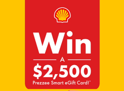 Win a $2,500 Prezzee Gift Card