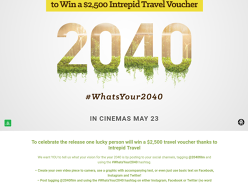 Win a $2,500 Travel Voucher