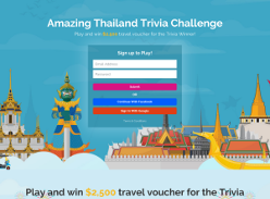 Win a $2,500 Travel voucher!