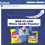 Win a $2,500 white goods voucher!