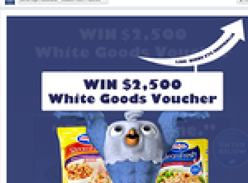 Win a $2,500 white goods voucher!