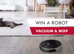 Win a 2 in 1 Liectroux robot vacuum and mop
