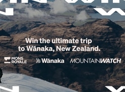 Win a 2-Night 2 Person Trip to Wanaka NZ