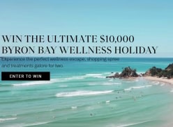 Win a 2-Night Byron Bay Wellness Holiday and Extras