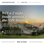 Win a 2 night foodie getaway to the NSW Hunter Valley!