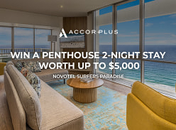 Win a 2-Night Penthouse Stay at Novotel Surfers Paradise