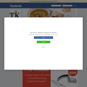 Win a 2-piece Global Knife Set! - TableKing