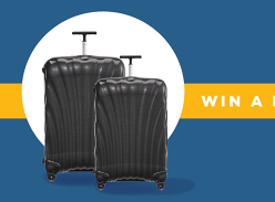 Win a 2 Piece SAMSONITE Lite-Locked Luggage Set