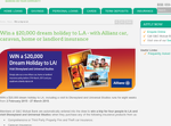 Win a $20,000 dream holiday to LA!