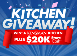 Win a $20,000 Kinsman Kitchen & $20,000 StoreCash