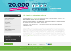 Win a $20,000 travel voucher + MORE! (Purchase Required)