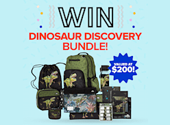 Win a $200 Dinosaur Discovery Bundle