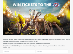 Win a $200 EFTPOS Gift Card & 6 Tickets to an AFL Game