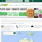 Win a $200 Eftpos gift card + receive a FREE Subway cookie!