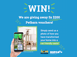 Win a $200 Petbarn Voucher