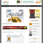 Win a $200 Visa Cash Card