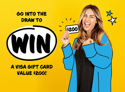 Win a $200 VISA Gift Card