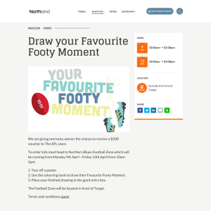 Win a $200 voucher to The AFL store