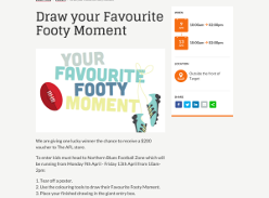 Win a $200 voucher to The AFL store