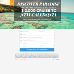 Win a $2000 Cruise to New Caledonia